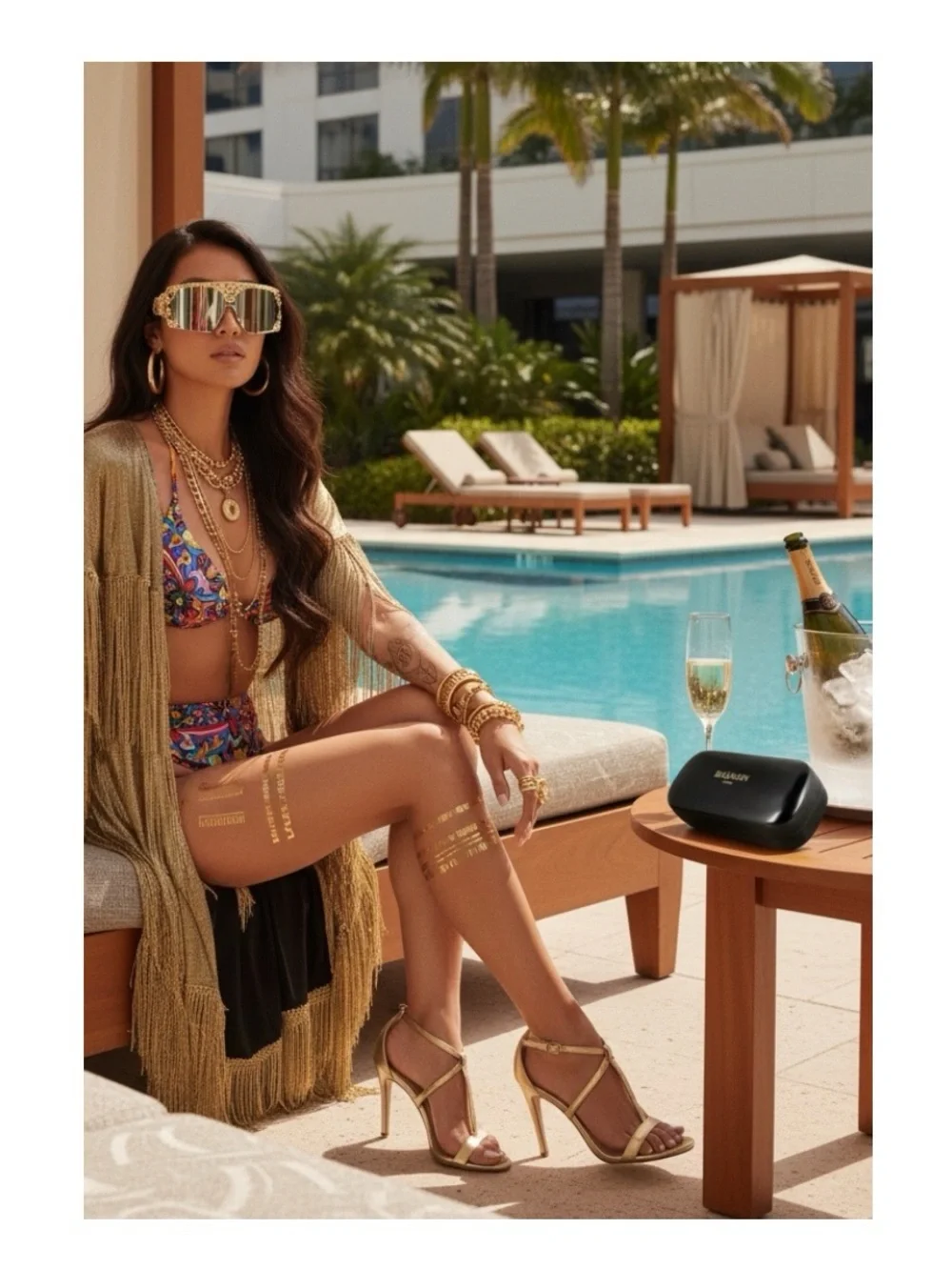 Balmain sunglass case